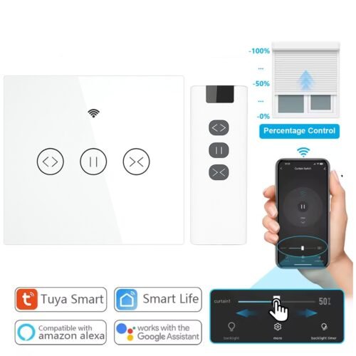 Smart WLAN Rollladenschalter Touch – Prozentsteuerung & App