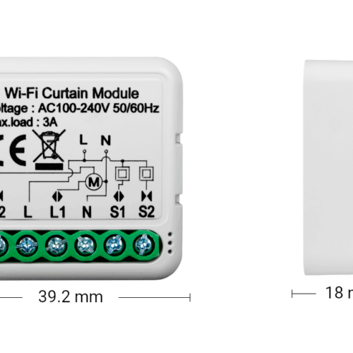 Alternative view of Smart WLAN Rollladenmodul – App-Steuerung & Zeitpläne