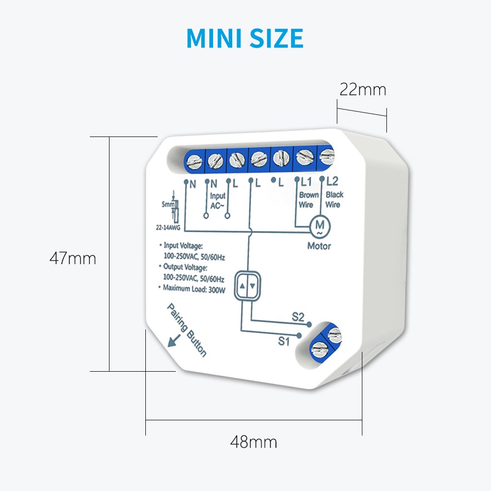Smart WLAN Rollladenmodul Kombi-Set 2–7 Module mit Fernbedienung – Bild 6