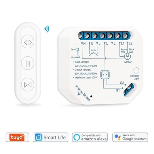 Smart WLAN Rollladenmodul Kombi-Set 2–7 Module mit Fernbedienung