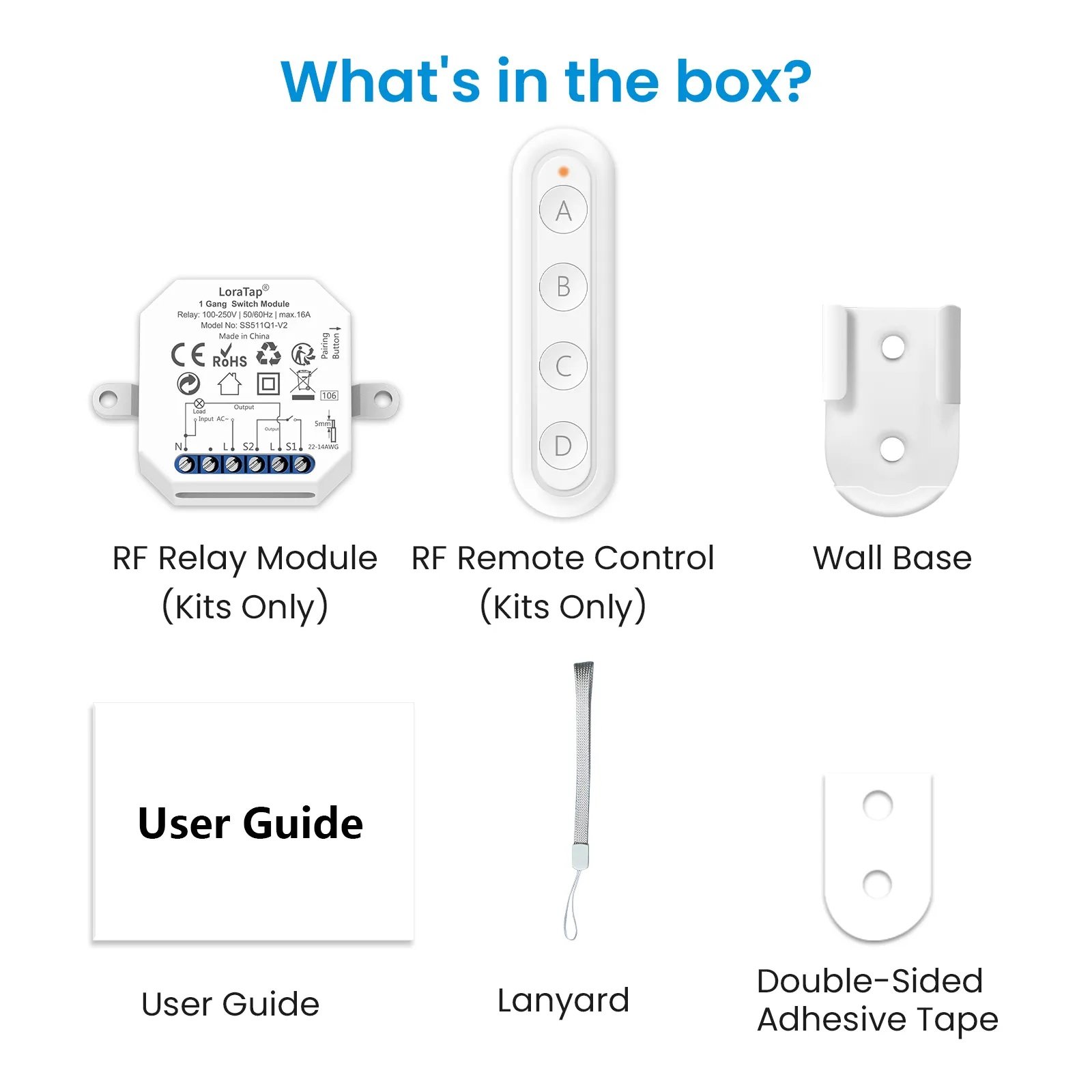 Drahtlose Schaltmodul mit Fernbedienung für Lichtsteuerung – Bild 7