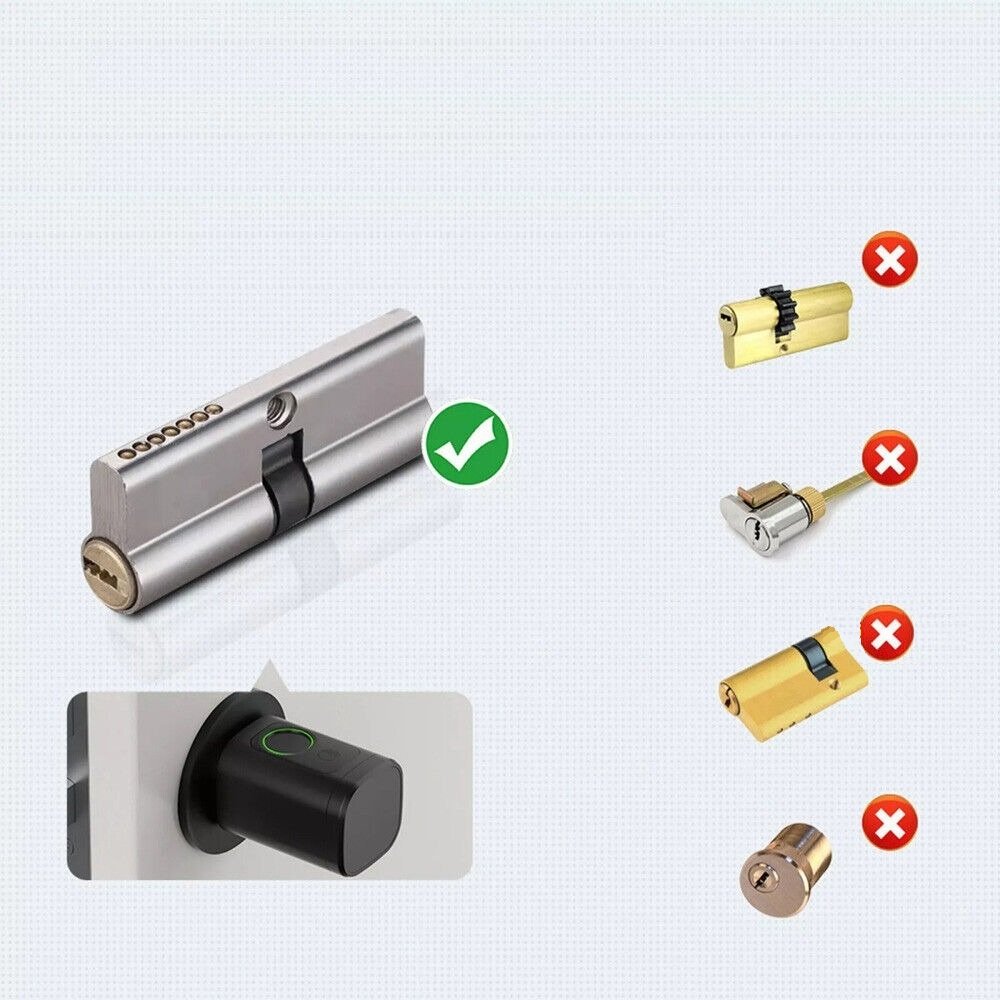 Smart Lock Türschloss Zylinder – Fingerabdruck, Pincode & Tuya App – Bild 7