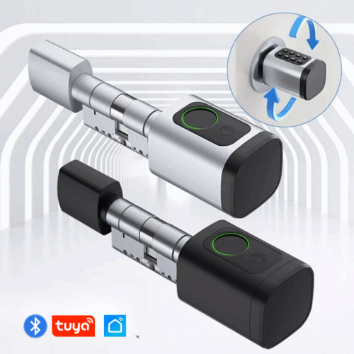 Alternative view of Smart Lock Türschloss Zylinder – Fingerabdruck, Pincode & Tuya App